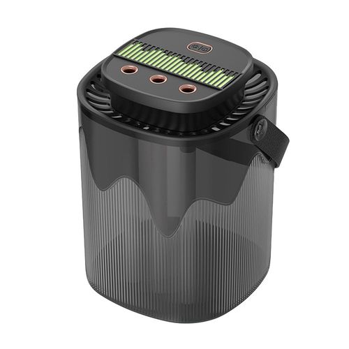 Humidificateur d'air USB portable 3 L avec veilleuse ¿ Brume fine, pulvérisation réglable, fonctionnement silencieux pour la maison et les voyages