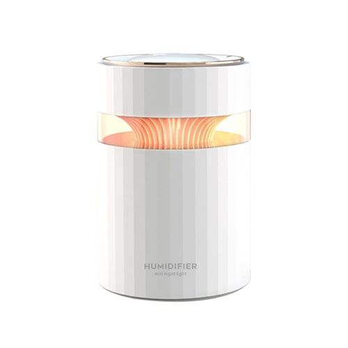 Humidificateur et purificateur d'air double brume M207 - 900 ml, fonctionnement silencieux, veilleuse colorée, idéal pour la maison et le bureau