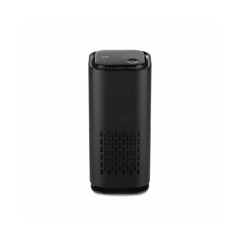Mini purificateur d'air compact avec veilleuse ¿ Alimenté par USB, silencieux, idéal pour la maison, le bureau et la voiture ¿ Noir