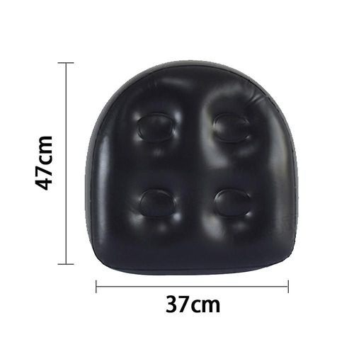 Coussin gonflable pour siège de bain avec ventouses - Support dorsal réglable pour jacuzzi et spa