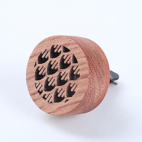 Diffuseur D'huiles Essentielles Portable Pour Voiture Avec Clip - Mini Diffuseur D'aromathérapie En Pierre De Lave Pour Des Parfums Purs En Déplacement