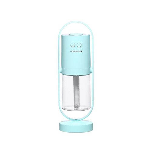 Humidificateur ultrasonique Vibe Geeks avec chargement USB, rotation à 360°, lumières colorées et fonctionnement silencieux
