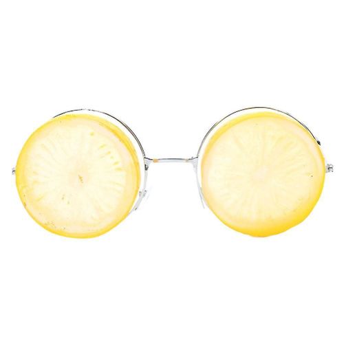 Lunettes Citron Amusantes Pour Fêtes - Lunettes Jaunes Originales Pour Bals Masqués, Festivals Et Rassemblements Amusants