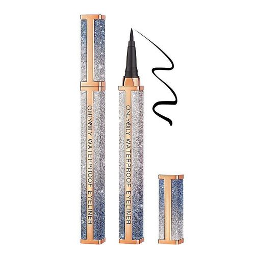 Eyeliner Liquide Waterproof À Séchage Rapide Avec Pointe Souple - Longue Tenue, Anti-Bavures, Couleurs Vives Pour Toutes Les Occasions 