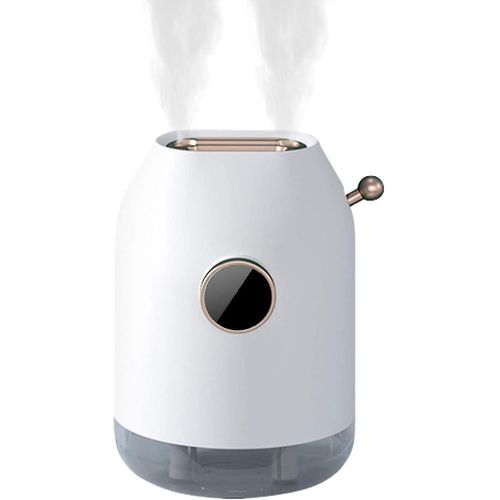 Humidificateur à brume fraîche pour plantes 500 ml pour chambre à coucher - Ultrasonique, silencieux, arrêt automatique, 3 modes de pulvérisation, idéal pour les plantes et la peau