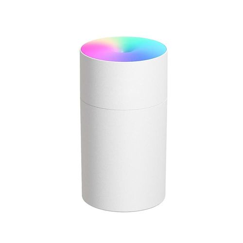 Mini Humidificateur Et Diffuseur De Voiture 7 Couleurs - Nano Spray Réglable, Ultra Silencieux, Veilleuse Pour La Maison Et Les Voyages