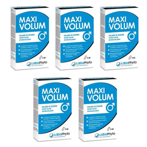 Labophyto Lot De 5 Cures Volume Du Sperme - 60 Gélules 