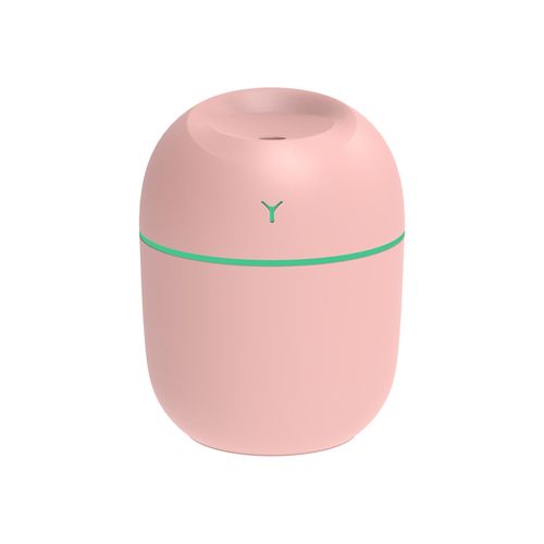 Humidificateur USB 220 ml avec veilleuse LED - Portable, silencieux et à brume fraîche pour la maison et le bureau