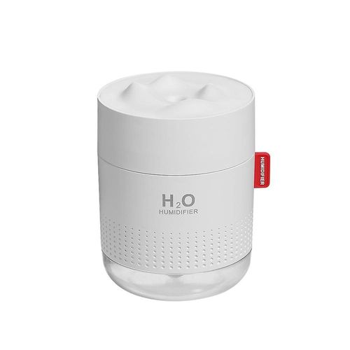 Mini humidificateur à ultrasons 500 ml - Humidificateur d'air USB silencieux pour la maison et le bureau - Design compact et élégant