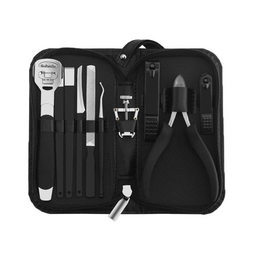 Kit Professionnel Pour Ongles Incarnés Et Épais - Kit Complet De Manucure Pour Les Pieds Avec Coupe-Ongles Ergonomique 