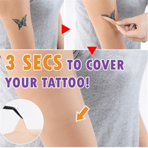 Ruban de masquage de tatouage ¿ Imperméable, anti-taches, ajustement personnalisable, 5 pièces pour une couverture cutanée impeccable