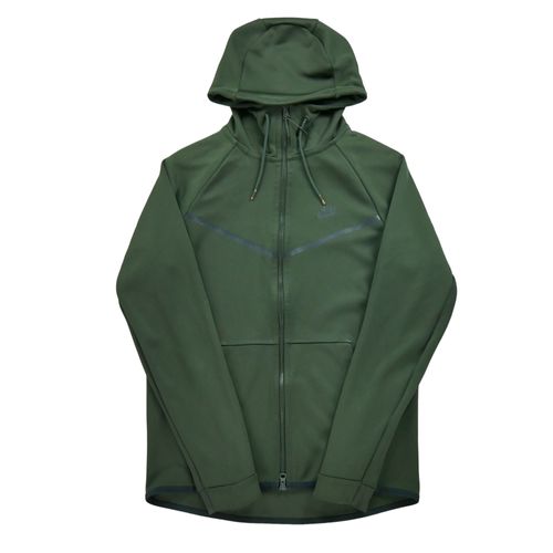 Reconditionné - Sweat À Capuche Nike Tech Kaki - Taille M - Homme - Kaki