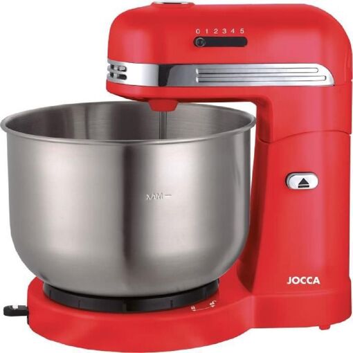 Robot pétrin - JOCCA - Bol en acier inoxydable 3.5 L - 5 vitesses -...