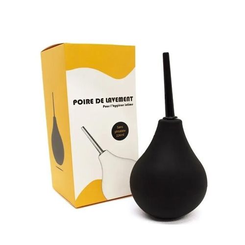 Poire De Lavement 224 Ml - Aop-006-2 Couleur : Noir 