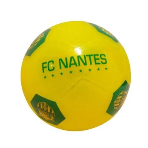 Ballon De Football - Fc Nantes - Taille 4 - Plastique Dur - Idéal Pour Surfaces Humides