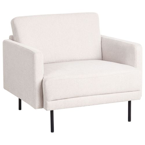 Fauteuil Breda Tissu Beige Clair