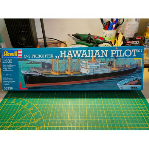 Maquette Bateau Revell 1/380 : C-3 Freighter Hawaiian Pilot-Revell
