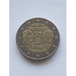 2 Euros Traité De L' Elysée, 50 Ans, Année 2013