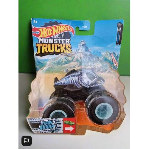 Hot Wheels Monster Trucks X-Wreckers 1/5 - Piran-Ahhhh Vehicle 1:64 Scale