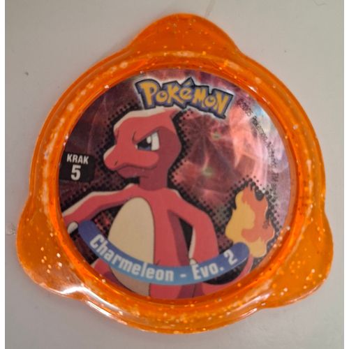 Kraks Panini - Krak Pokemon N° 5 - Orange - Charmeleon - Evo 2