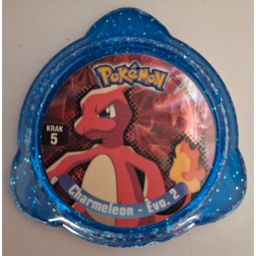 Kraks Panini - Krak Pokemon N° 5 - Bleu - Charmeleon - Evo 2