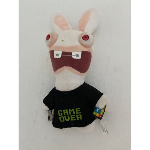Peluche Lapin Crétin Mauvais Joueur