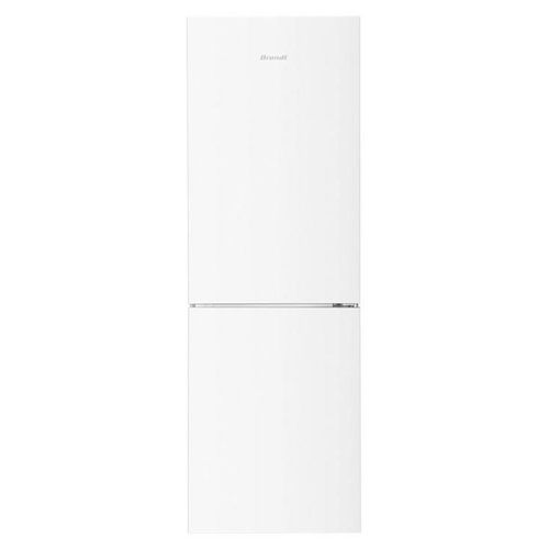 Réfrigérateur-congélateur Brandt BFC8611EW - congélateur bas - largeur : 60 cm - profondeur : 68.5 cm - hauteur : 185 cm - 327 litres - classe E - blanc