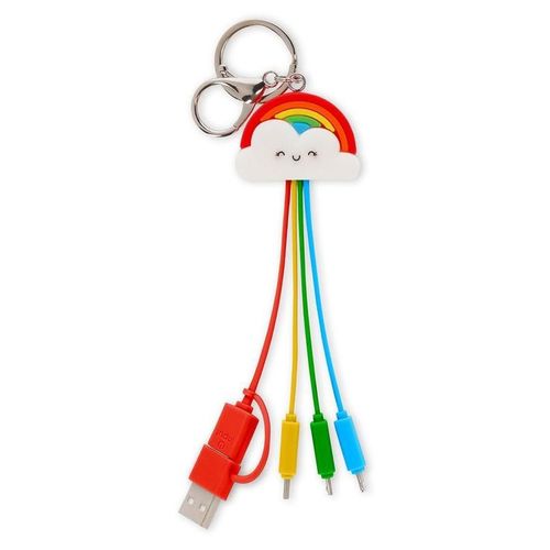 LEgami - Kit de câble USB - 24 pin USB-C, USB type A (M) avec adaptateur USB-C vers USB-A détachable pour Micro-USB Type B, Lightning, 24 pin USB-C (M) - 17 cm - 6 en 1