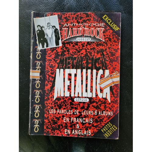 Hors Série Magazine Hard Rock Métallica Sept 1996