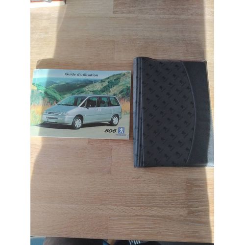 Guide Utilisation Peugeot 806