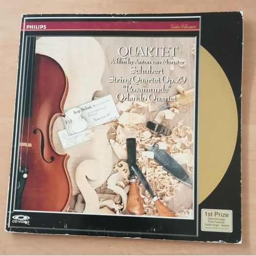Schubert, Orlando Quartet – Quartet (String Quartet Op. 29 "Rosamunde") - Cdv, 12", Stereo, Pal, Single Sided