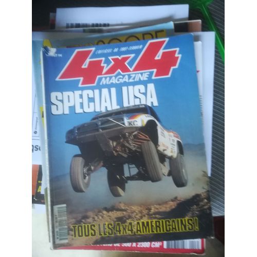 4x4 Magazine 155 De 1994 Gmc Sonoma,Revcon 6x4,K1500 Sweepstakes,Ford F350 Camper,Baja Portugal