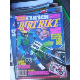 Dirt Bike De Janvier 1990 Kawasaki Kx250h1,Honda Cr500r,Isde