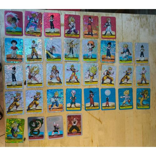 Lot De 107 Lamincards Cartes Dragon Ball