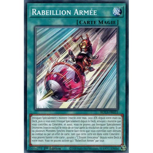 Yu Gi Oh ! Rabeillion Armée Rota-Fr051 Commune En Français