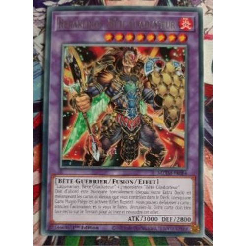 Yu Gi Oh Mztm Fr084 Heraklinos Bête Gladiateur Rare