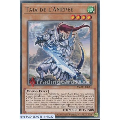 Yu Gi Oh Mztm Fr081 Taia De L'âmépée Rare