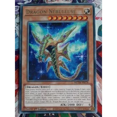Yu Gi Oh Mztm Fr078 Dragon Nébuleuse Rare