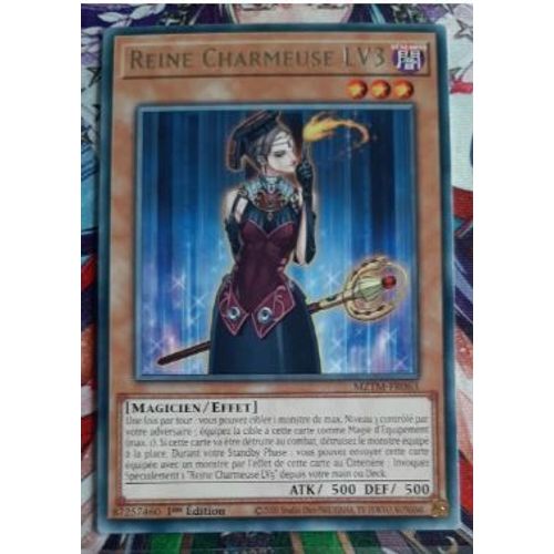 Yu Gi Oh Mztm Fr063 Reine Charmeuse Lv3 Rare