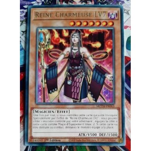 Yu Gi Oh Mztm Fr065 Reine Charmeuse Lv7 Rare