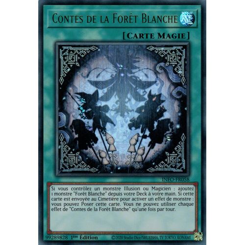 Yu Gi Oh ! Contes De La Forêt Blanche Info-Fr058 Ultra Rare En Français
