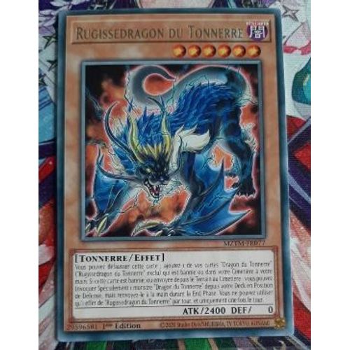 Yu Gi Oh Mztm Fr077 Rugissedragon Du Tonnerre Rare