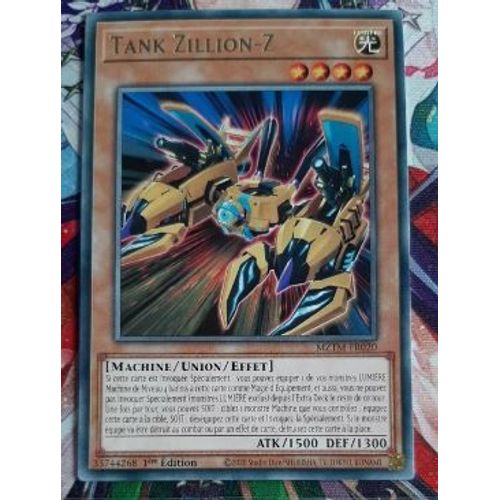 Yu Gi Oh Mztm Fr020 Tank Zillion Z Rare