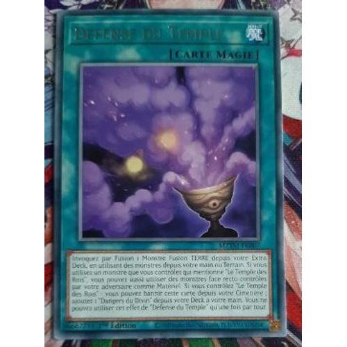 Yu Gi Oh Mztm Fr007 Défense Du Temple Rare