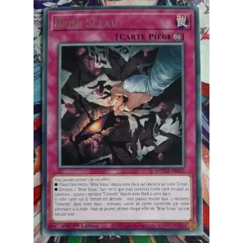 Yu Gi Oh Mztm Fr043 Brise Sceau Rare