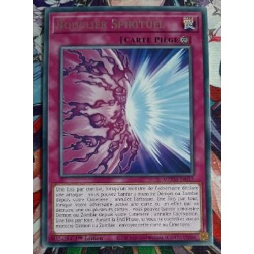 Yu Gi Oh Mztm Fr035 Bouclier Spirituel Rare