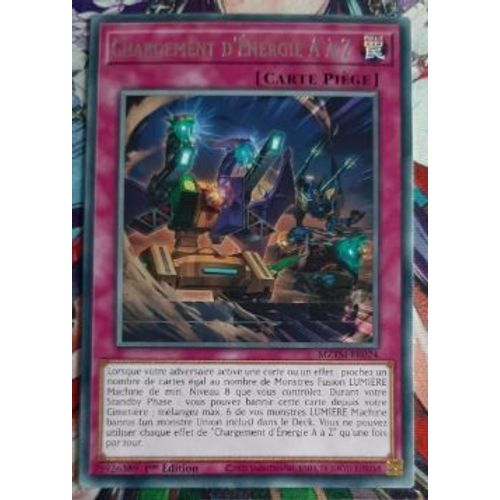 Yu Gi Oh Mztm Fr024 Chargement D'energie A À Z Rare