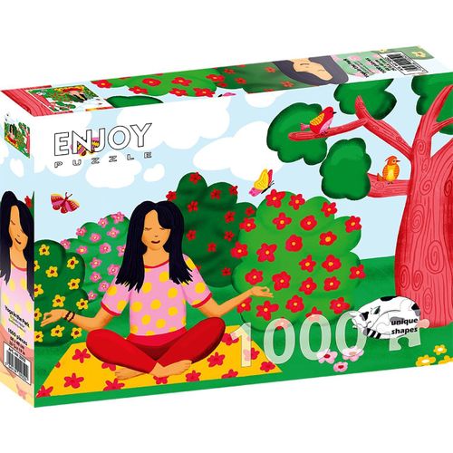 Puzzle 1000 Pièces Enjoy - Yoga Dans Le Parc