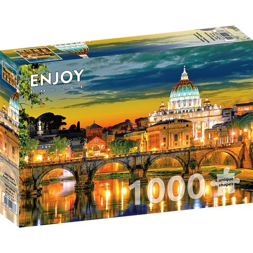 Puzzle 1000 Pièces Enjoy - Basilique Saint-Pierre, Vatican