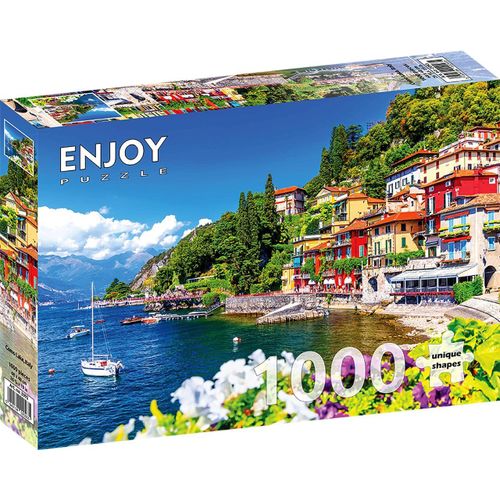 Puzzle 1000 Pièces Enjoy - Lac De Côme, Italie